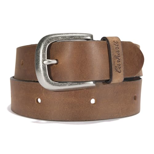 Carhartt Continuous Belt, Tan with Nickel Roller Finish, L von Carhartt