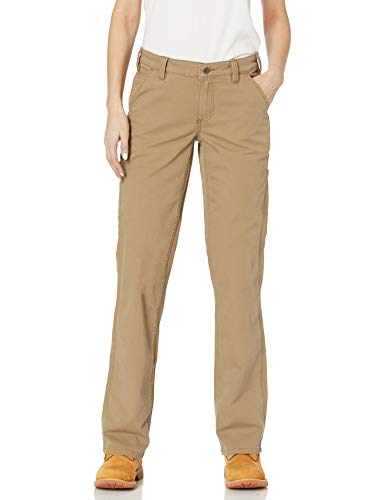 Carhartt Crawford-Hose für Damen, Original-Passform - Beige - 42 Kurz von Carhartt