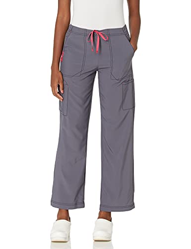 Carhartt Cross-Flex Damen Utility-Scrub-Hose Petite, Zinnfarben, Small Zierlich von Carhartt