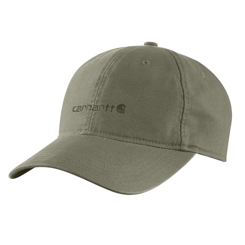 Carhartt Damen 106810 Canvas bestickte grafische Kappe, Dusty Olive, Einheitsgröße von Carhartt