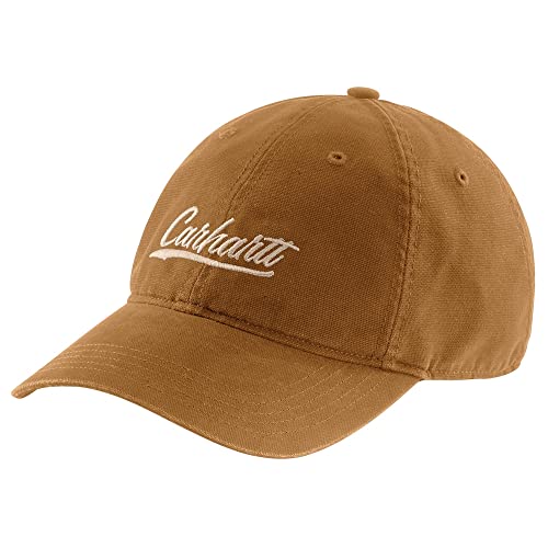 Carhartt Damen Canvas Script Graphic Cap, Farbe: Braun von Carhartt