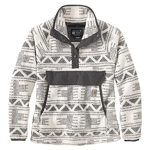 Carhartt Relaxed Fit Fleecepullover Damen Weiß S von Carhartt