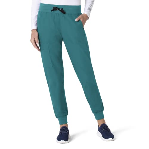 Carhartt Damen Force Jogger Hose Medizinische Schlupfhose, Blaugrün, Blau, X-Groß von Carhartt