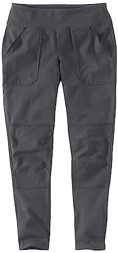 Carhartt Damen Force Lightweight (Regular and Plus Size) Leggings, Oyster Gray, L von Carhartt