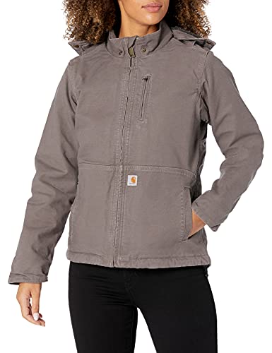 Carhartt Damen Full Swing Caldwell Jacke (Regular und Übergrößen) Work Utility Oberbekleidung, Taupe Grau/Schatten, XXL Größen von Carhartt