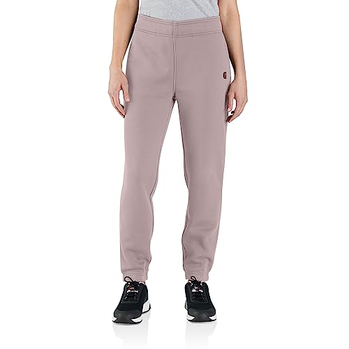 Carhartt Damen-Jogginghose aus Fleece mit lockerer Passform, Nerz, S Carhartt Damen-Jogginghose aus Fleece mit lockerer Passform, Nerz, S von Carhartt