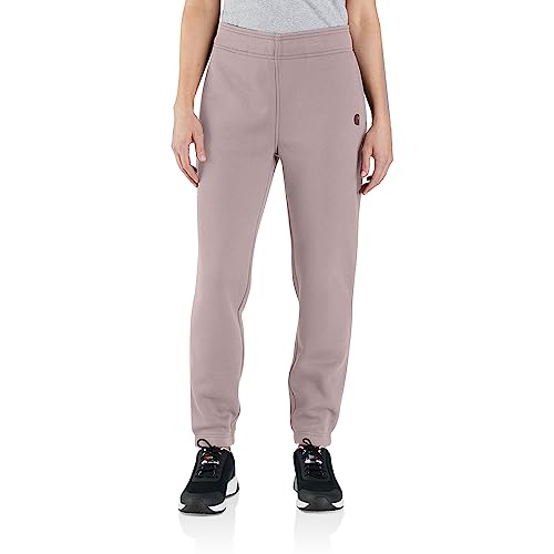 Carhartt Damen-Jogginghose aus Fleece mit lockerer Passform, Nerz, X-Groß von Carhartt