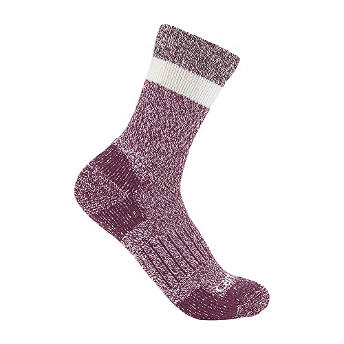 Carhartt Damen Mittelschwere Crew Socken, Rose, Medium von Carhartt