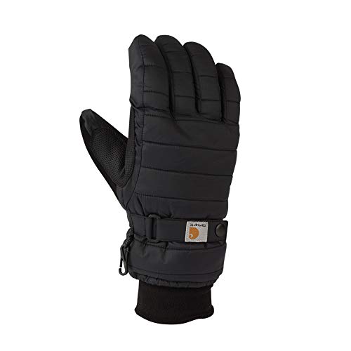 Carhartt Damen Steppdecken Handschuhe für kaltes Wetter, Schwarz, Large von Carhartt