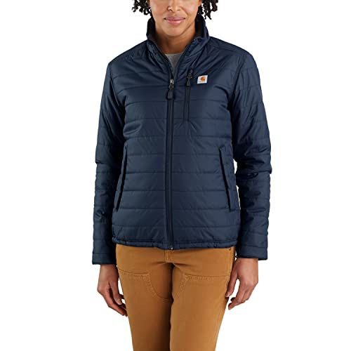 Carhartt Damen Rain Defender Relaxed Fit Lightweight Insulated Jacke Gilliam Jacket, Navy, L von Carhartt