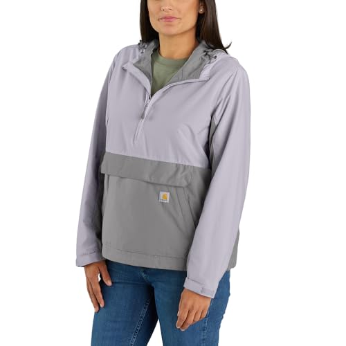 Carhartt Damen Übergangsjacke Loose Lightweight Anorak, Farbe:lilac haze,asphalt, Größe:L von Carhartt