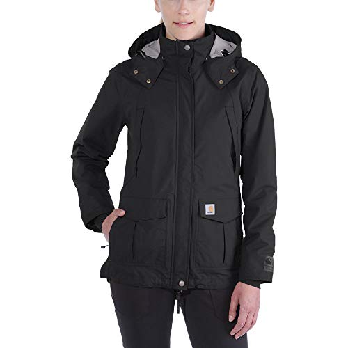 Carhartt Damen Shoreline Jacket Work Utility Oberbekleidung, Schwarz, XXL Größen von Carhartt