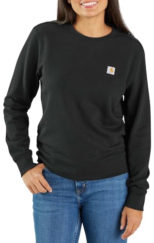 Carhartt Damen Sweatshirt French Terry, Farbe:Black, Größe:XS von Carhartt