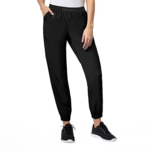 Carhartt Damen WMNS Comfort Cargo Jogger Pant Medizinische Scrubs Hosen, schwarz, Klein von Carhartt