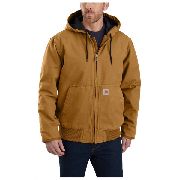 Carhartt - Duck Active Jacket - Freizeitjacke Gr L braun von Carhartt