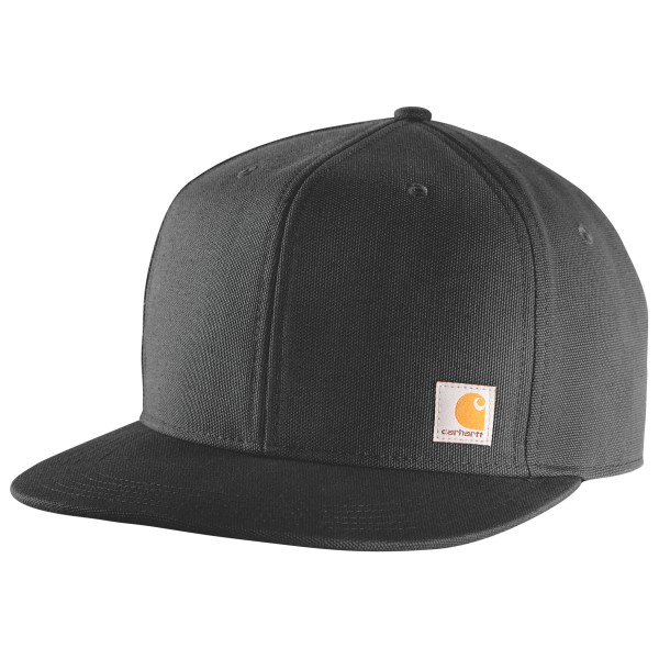 Carhartt - Firm Duck Flat Brim Cap - Mütze Gr One Size grau/schwarz von Carhartt