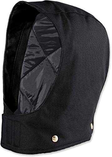 Carhartt Herren Firm Duck Insulated Hood Wintermütze, Schwarz, Einheitsgröße EU von Carhartt