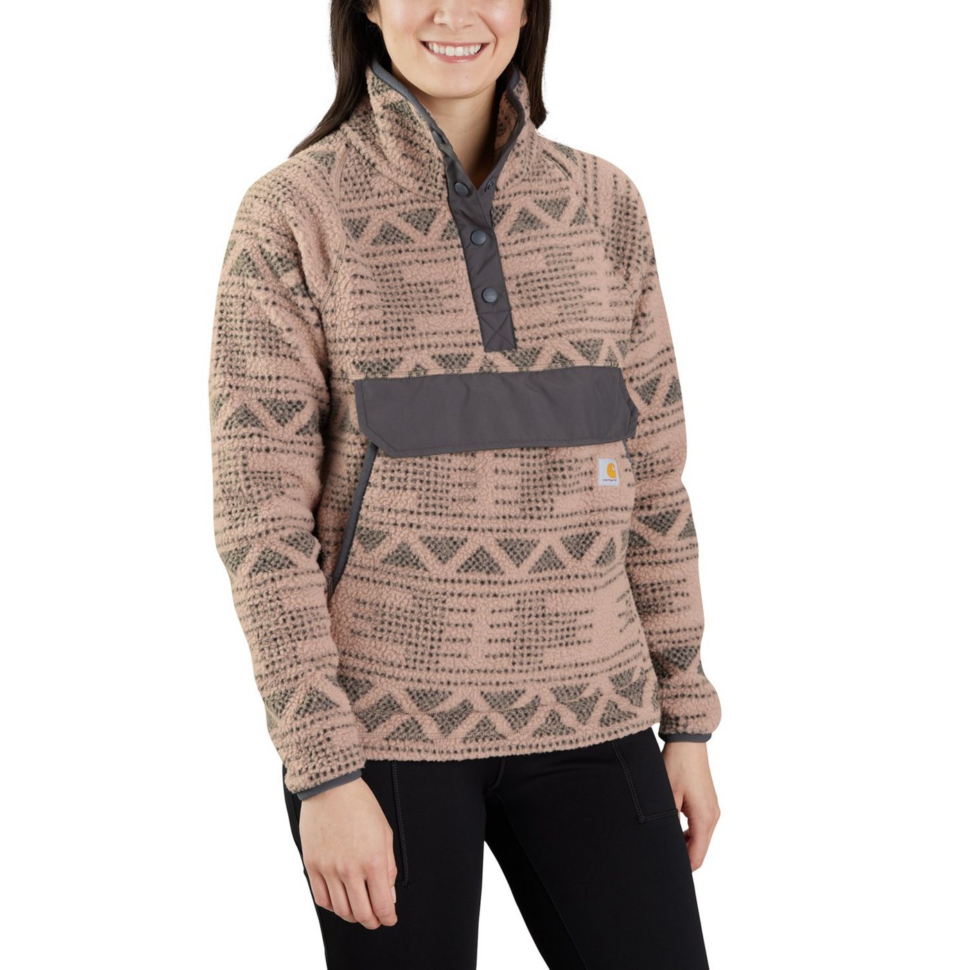 Carhartt Fleecepullover Carhartt Damen Fleecepullover Relaxed Fit Fleece Pullover von Carhartt