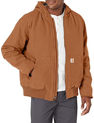 Carhartt Herren Active Jacket J130 Work Utility Oberbekleidung, Braun, 5XL von Carhartt