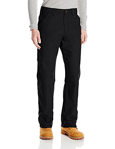 Carhartt Herren-Arbeitshose aus Segeltuch mit lockerer Passform, schwarz, 32W / 34L von Carhartt