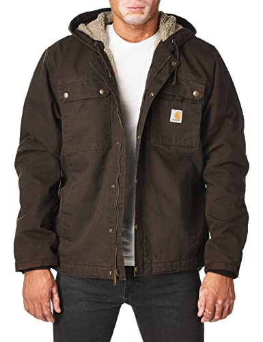 Carhartt Herren Bartlett Jacket Arbeitsoberkleidung, Dunkelbraun, 2XL von Carhartt