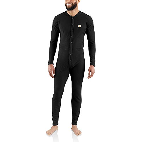 Carhartt Herren Base Force Classic Thermo-Unterhemd Union Suit Baselayer, Schwarz, Large von Carhartt