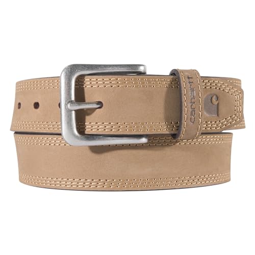 Carhartt Herren Big and Tall Signature Casual Belt Detroit Brown, 54 von Carhartt