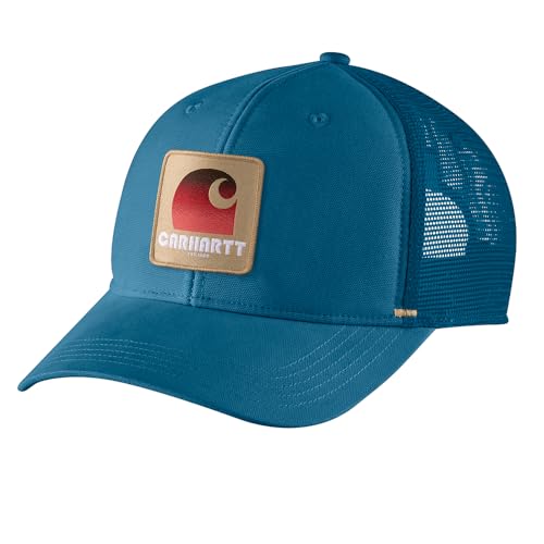 Carhartt Herren Canvas C Patch Cap, Deep Lagoon, Einheitsgröße von Carhartt