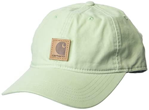 Carhartt Herren Canvas Cap Baseballkappe, Grün - Soft Green, Einheitsgröße von Carhartt