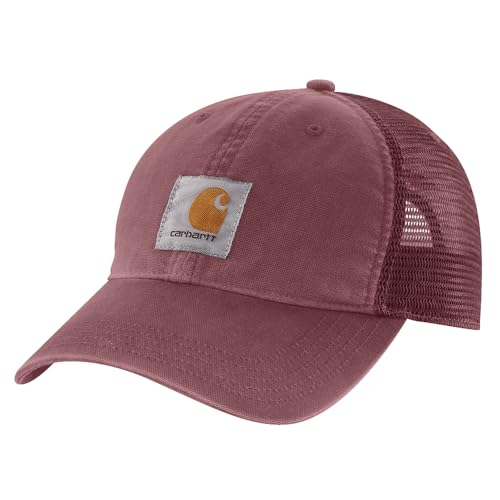 Carhartt Herren Canvas Mesh-Back Cap Baseballkappe, Apfelbutter, Einheitsgröße von Carhartt