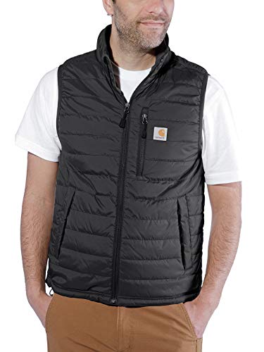 Carhartt Herren Rain Defender® leichte, isolierte Weste, Schwarz, S von Carhartt