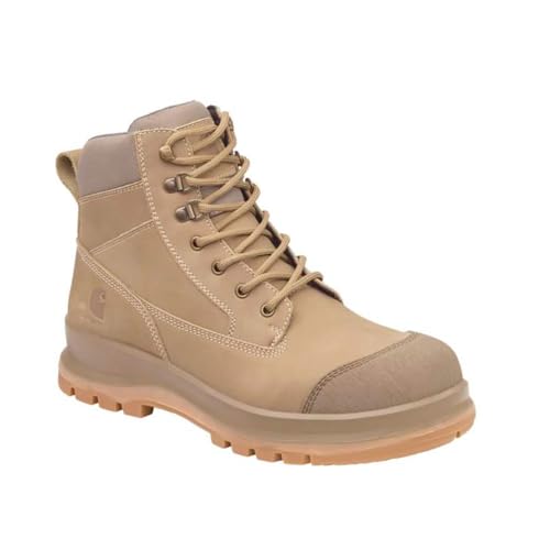 Carhartt Herren Detroit 6 Inch S3 Zip Safety Boot, Dark Khaki, 45 EU von Carhartt