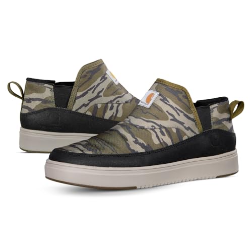 Carhartt Herren Detroit Canvas Mid Slip On Schuhe, Moosige Eiche, 43 EU von Carhartt