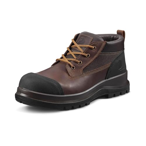 Carhartt Herren Detroit Rugged Flex® S3-Chukka-Sicherheitsstiefel, Dunkelbraun, 44 von Carhartt