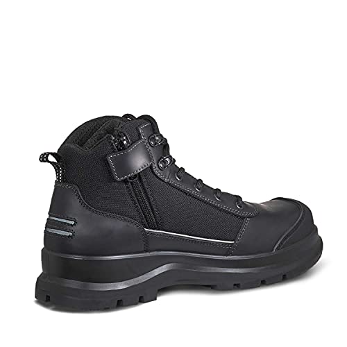 Carhartt Herren Detroit Rugged Flex Reflective S3 Zip Safety Construction Boot, Black, 39 EU von Carhartt