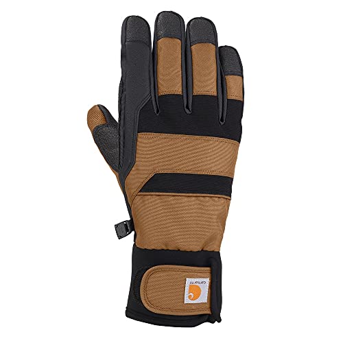 Carhartt Herren Flexer Handschuhe für kaltes Wetter, braun/schwarz, Large von Carhartt