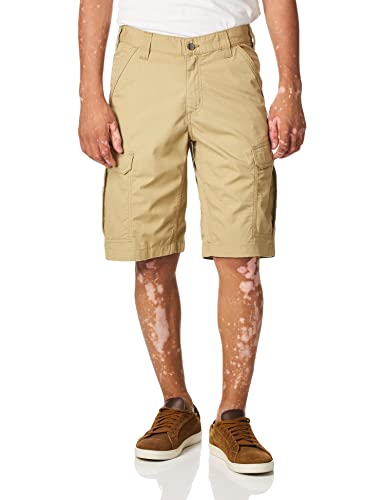 Carhartt Herren Force® Relaxed Fit Ripstop Cargo-Arbeitsshorts , Dunkles Khaki, W31 von Carhartt