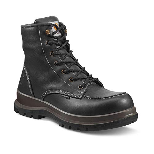 Carhartt Herren Hamilton Rugged Flex® Wasserfester S3-Sicherheitsstiefel, Schwarz, 39 von Carhartt