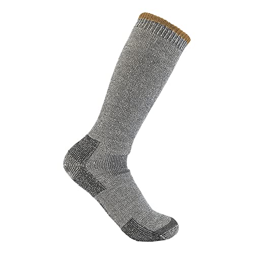 Carhartt Herren Heavyweight Wool Blend Boot Socken, Meliert, Grau, X-Large von Carhartt