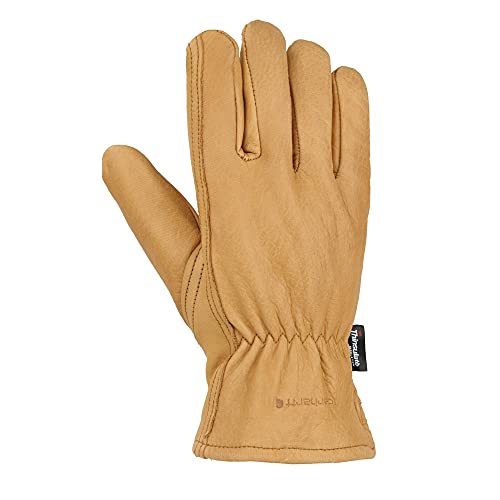 Carhartt Herren Isolierter System 5 Driver Arbeitshandschuh Handschuhe für kaltes Wetter, braun, S von Carhartt