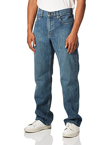 Carhartt Herren Jeans Relaxed Fit 5-Pocket, Frontier, 32W / 34L von Carhartt