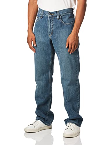 Carhartt Herren Jeans Relaxed Fit 5-Pocket, Frontier, 42W / 34L von Carhartt