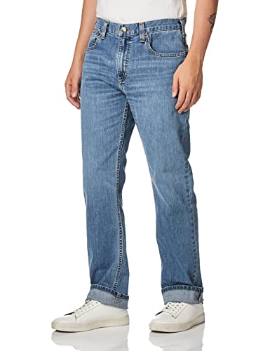 Carhartt, Herren, Rugged Flex® Jeans mit 5 Taschen, gerader Passform und schmal zulaufendem Bein, Houghton, W33/L32 von Carhartt