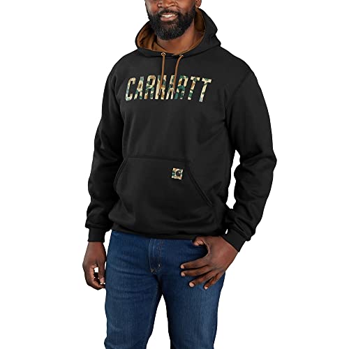 Carhartt Bekleidung Camo Logo Sweatshirt schwarz S von Carhartt