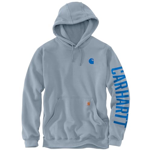 Carhartt Rain Defender Mittelgewichtspullover mit lockerer Passform und C-Grafik, Herren, Blau, M Carhartt Rain Defender Mittelgewichtspullover mit lockerer Passform und C-Grafik, Herren, Blau, M von Carhartt