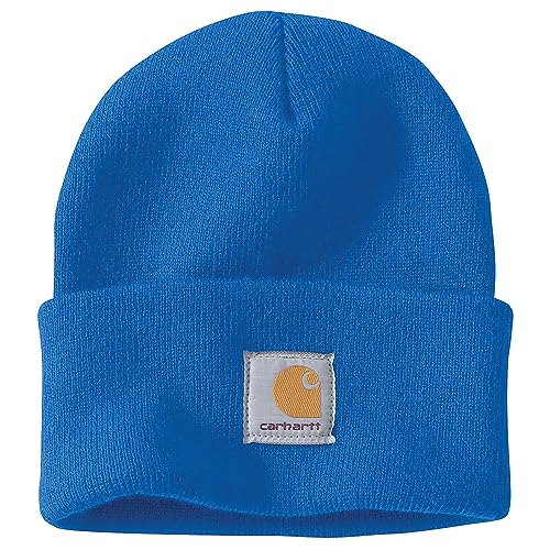 Carhartt Herren-Strickmütze mit Krempe, Blau mit Glitzer, Einheitsgröße von Carhartt