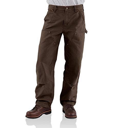 Carhartt Herren Latzhose Washed Duck Double Front - - 40W / 36L von Carhartt