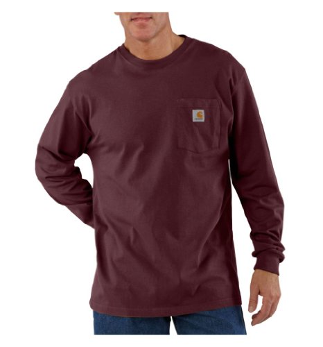 Carhartt Langärmeliges Herren-T-Shirt mit Tasche, lockere Passform von Carhartt