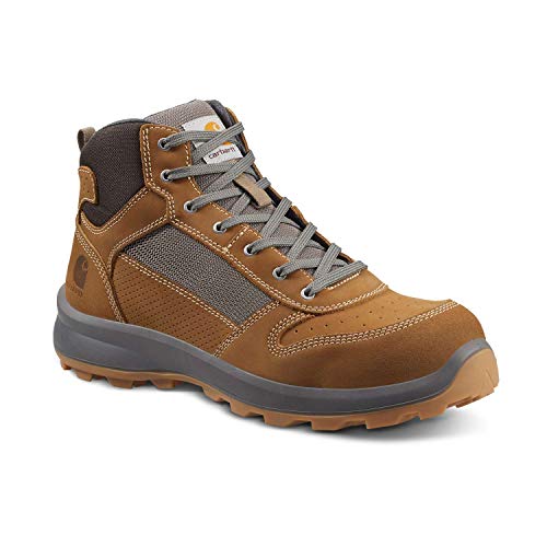 Carhartt Herren Michigan Rugged Flex® S1P Mittelhoher Sicherheitsstiefel, Carhartt® Braun, 41 von Carhartt