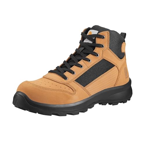 Carhartt Herren Michigan Rugged Flex® S1P Mittelhoher Sicherheitsstiefel, Weizen, 42 von Carhartt